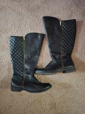 Extra Wide Calf Dex flex Comfort Knee High Boots